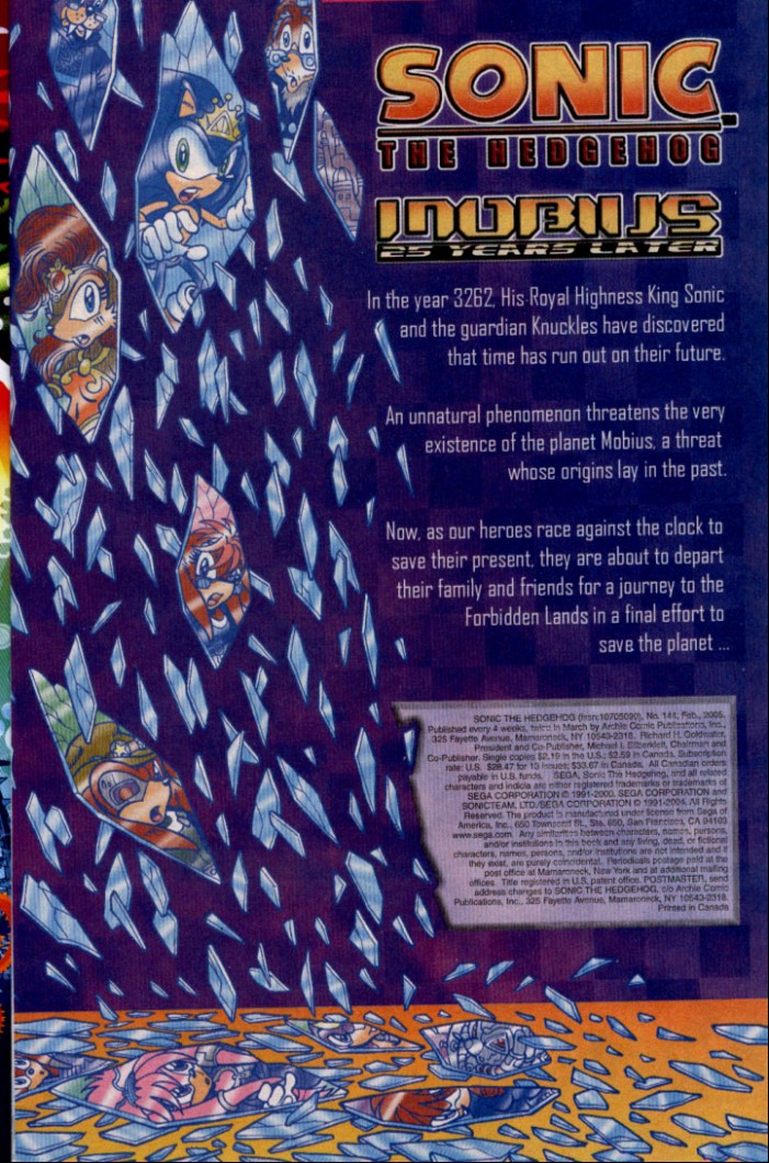 Sonic - Archie Adventure Series February 2005 Page 1